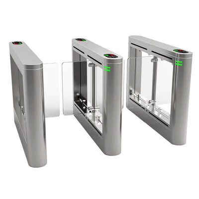RS485 TCP Face Recognition Swing Barrier Turnstile AC 220V