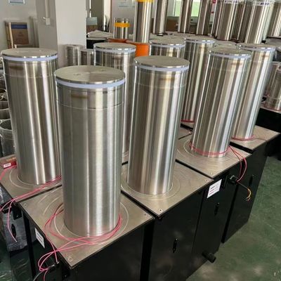 ضد تروریست تلسکوپی Driveway Security Bollards برقی 600mm